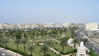 مديرية منعر أرض المدرجات الزراعية