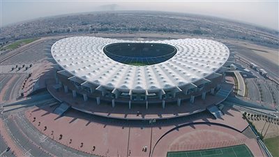 استاد جابر الأحمد الدولي أكبر ملعب في الكويت