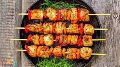 مكونات الشيش طاووق فراخ وطريقة تحضيرها