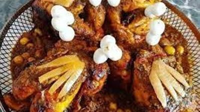 دجاج محمر مغربي طبق شهي وسهل التحضير
