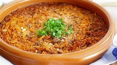 طاجن لسان عصفور طبق لذيذ وسهل التحضير