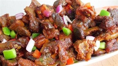 طريقة عمل الكبد والقوانص على أصولها