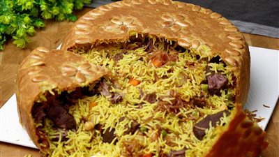 قوزي الشام طبق شهي وغني بالتراث