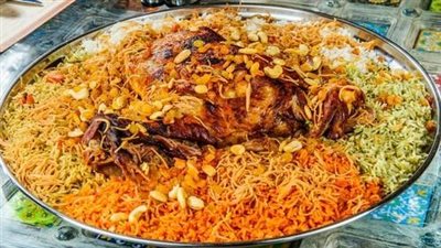 المندي طبق خليجي تقليدي