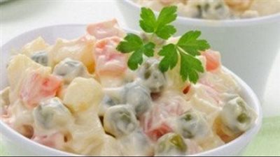 سلطة البطاطس طبق سهل ولذيذ