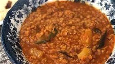 صالونة العدس طبق لذيذ وغني بالعناصر الغذائية