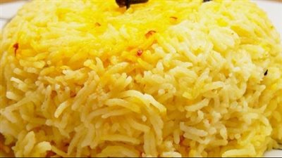 الأرز الأصفر طبق شهي وسهل التحضير