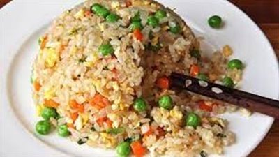 رز بالخضارطبق لذيذ وصحي