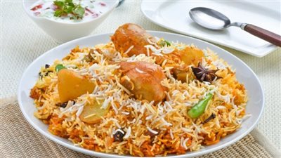 البرياني بالزبادي طبق شرقي لذيذ
