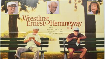قصة فيلم Wrestling Ernest Hemingway
