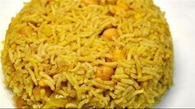 أرز بالحمص طبق لذيذ ومغذي