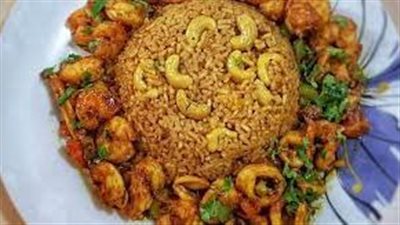 أرز الصيادية بالجمبري وصفة مثالية للعزومات