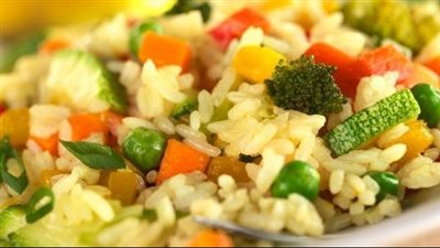أرز أمريكي طبق جانبي مثالي