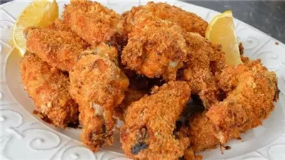 أجنحة الدجاج المقرمشة طعم لذيذ لا يقاوم