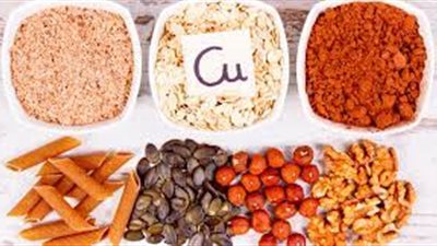 مصادر النحاس في الطعام