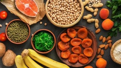 أين يوجد الصوديوم والبوتاسيوم في الغذاء