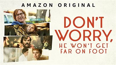 قصة فيلم Don't Worry, He Won't Get Far on Foot