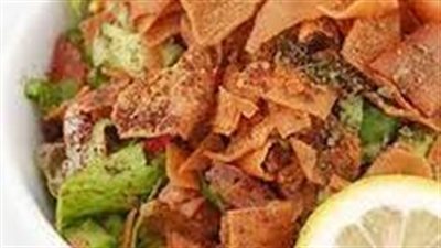 فتوش سلطة لبنانية شهية وسهلة التحضير