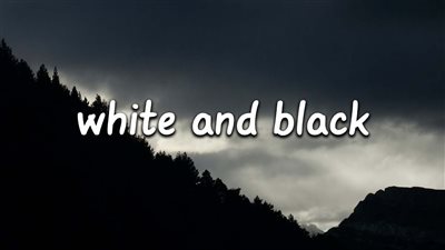 قصة فيلم Black & White