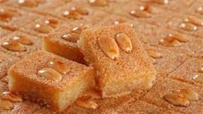 بسبوسة جوز الهند الشهية