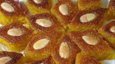الهريسة حلوى شرقية شهية وسهلة التحضير