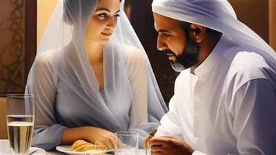 تزوجت امراة من تاجر غني