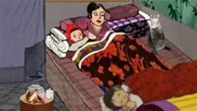 قصة كان هناك أمرأة أرملة