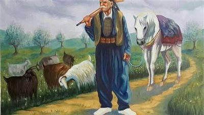 كان فى قديم الزمان رجلا يعيش فى قرية