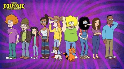 قصة مسلسل The Freak Brothers