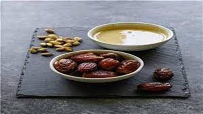 الطحينية مع التمر