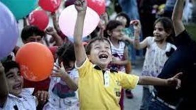 فرحة الأطفال بالعيد