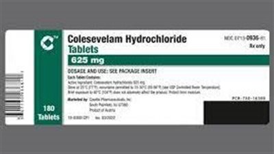 كل ما تريد معرفته عن استخدام دواء colesevelam