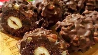 طريقة عمل كرات الشوكولاته