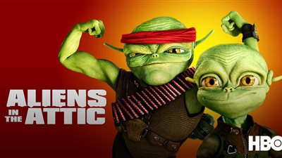 قصة فيلم Aliens in the Attic