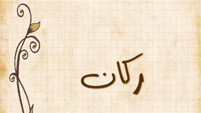 معنى اسم ركان وصفات حامل الاسم