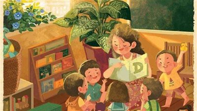 حكاية التلميذ و التفاحة