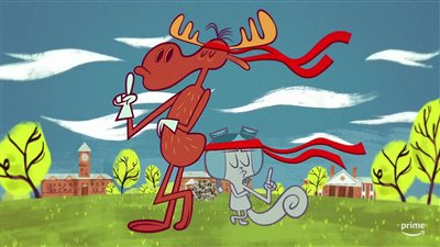 قصة مسلسل The Adventures of Rocky and Bullwinkle