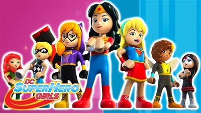 قصة مسلسل Lego DC Super Hero Girls