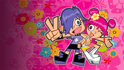 قصة مسلسل Hi Hi Puffy AmiYumi