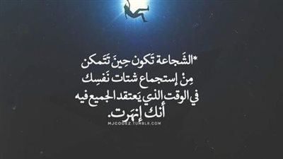 كلام رائع عن الشجاعة