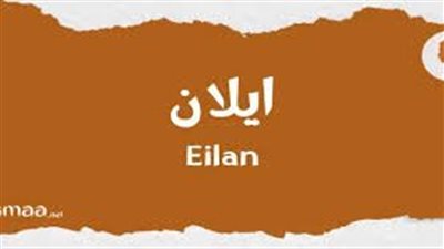 ما معنى اسم إيلان