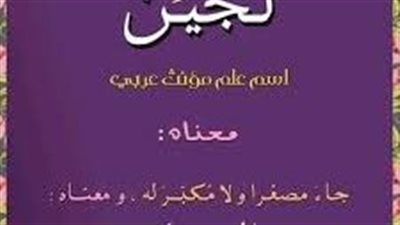ما معنى اسم لجين