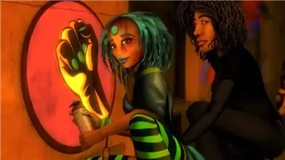 قصة فيلم Strange Frame: Love & Sax