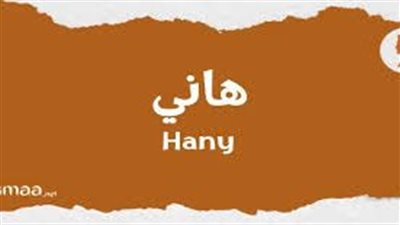 ما معنى اسم هاني