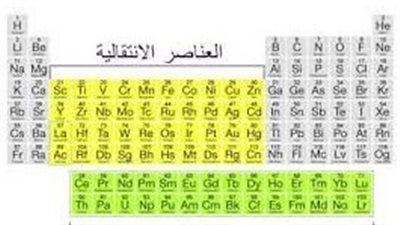 ما هي العناصر الانتقالية