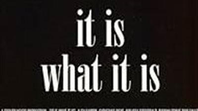 قصة فيلم It Is What It Is