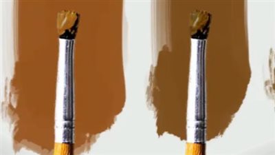 طريقة الحصول على اللون البني الغامق والفاتح