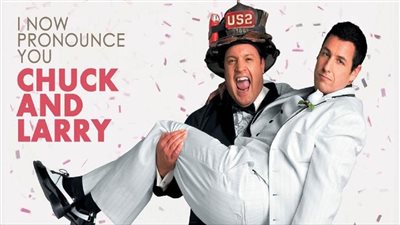 قصة فيلم I Now Pronounce You Chuck & Larry