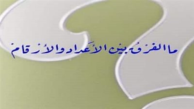 كل ما تريد معرفته عن الفرق بين العدد والرقم