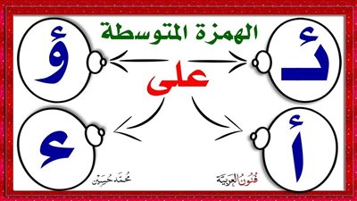 ما هي قاعدة الهمزة المتوسطة ؟